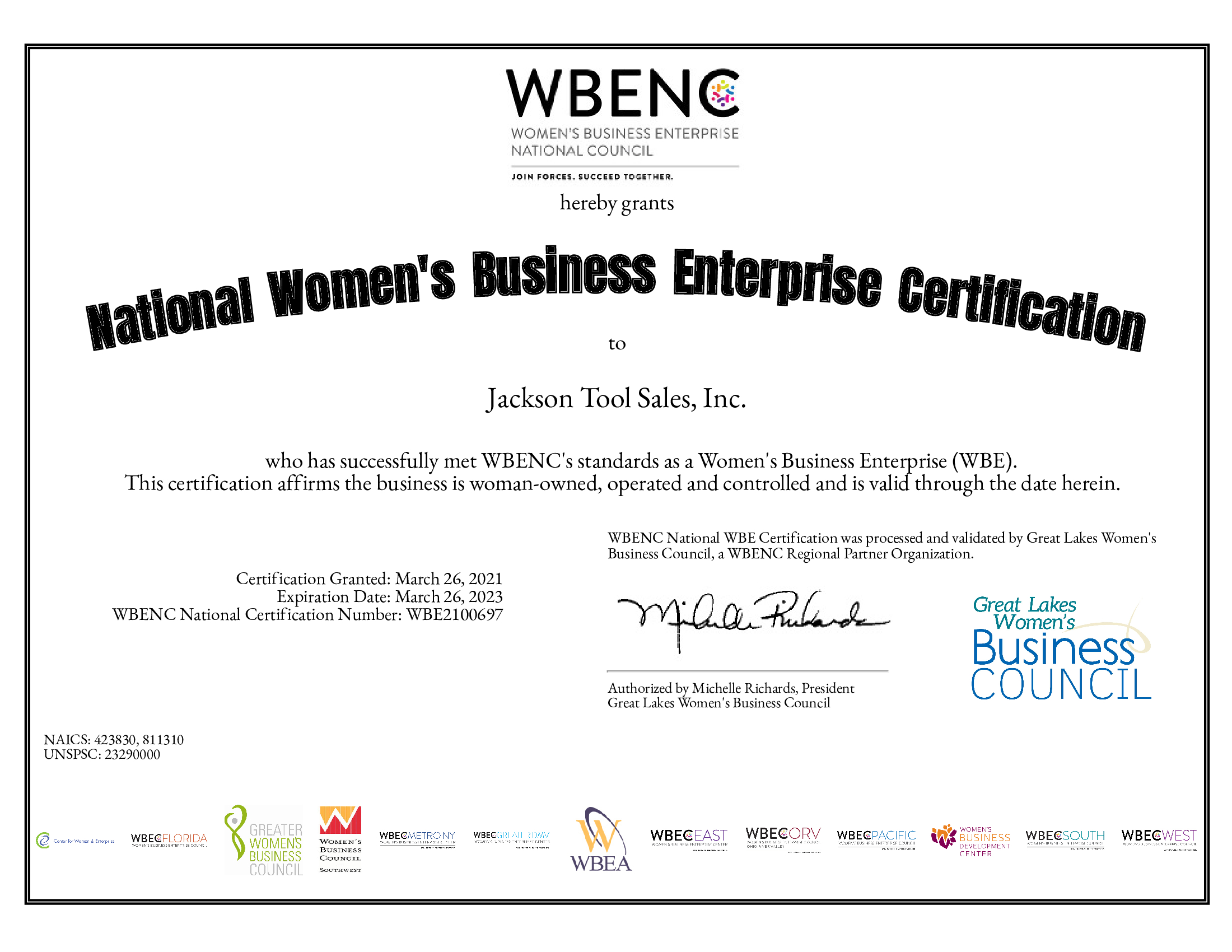 WBENC-Certification